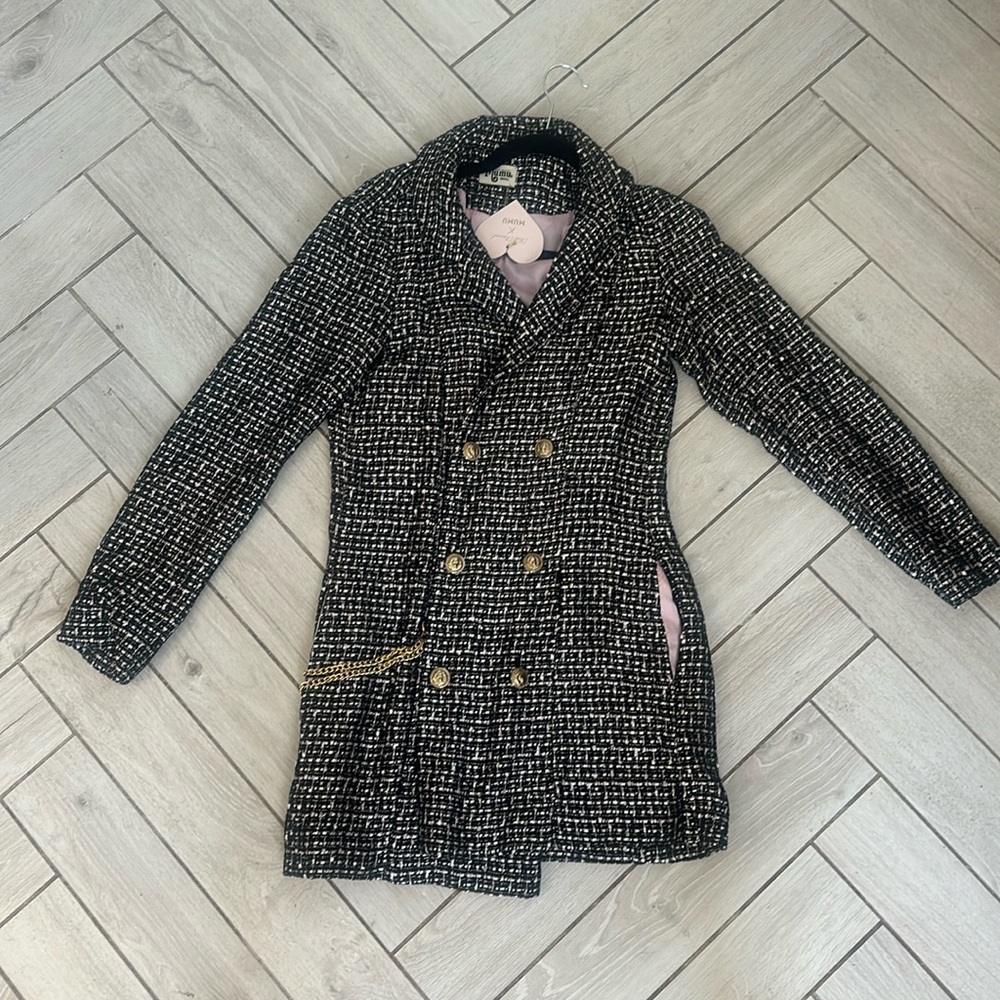 NWT Show me your Mumu X Too Faced blazer jacket